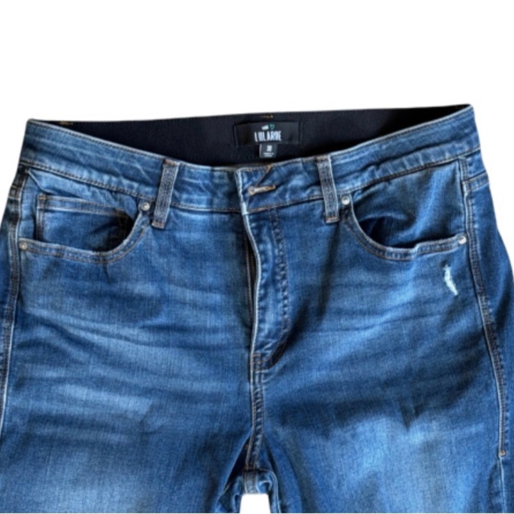 Lularoe Distressed Skinny Jeans – Medium Wash - Picture 3 of 5